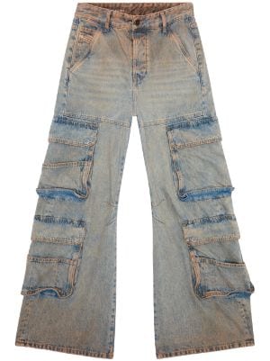 b+ab Jeans Anchos Con Bordes Deshilachados - Farfetch