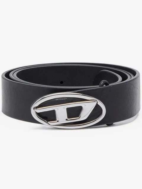 Diesel 1DR logo-buckle belt