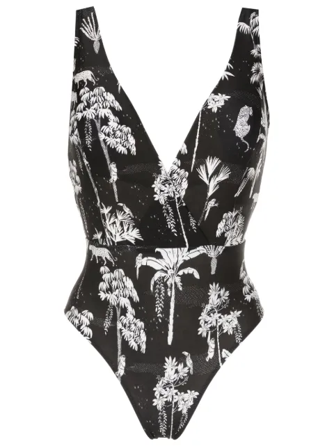 Lygia & Nanny Evita graphic-print one-piece