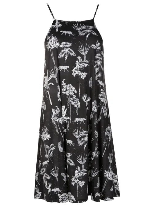 Robe courte Isis à imprimé végétal - Lygia & Nanny - Modalova