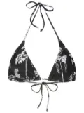 Lygia & Nanny Hanna triangle-cup bikini top - Black