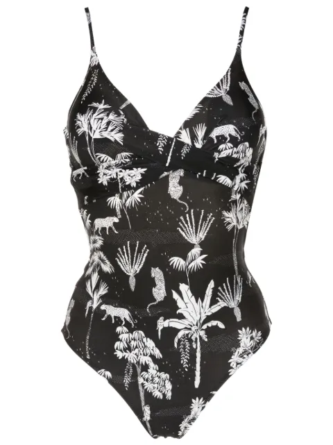 Lygia & Nanny Bianca graphic-print one-piece