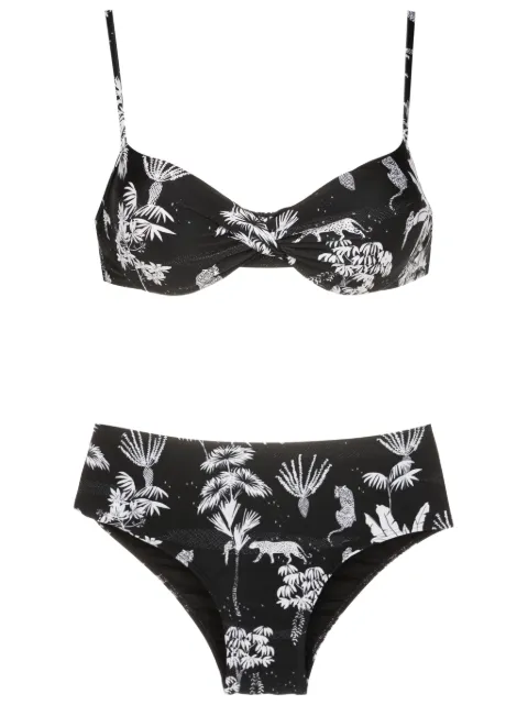 Lygia & Nanny Veronica graphic-print bikini