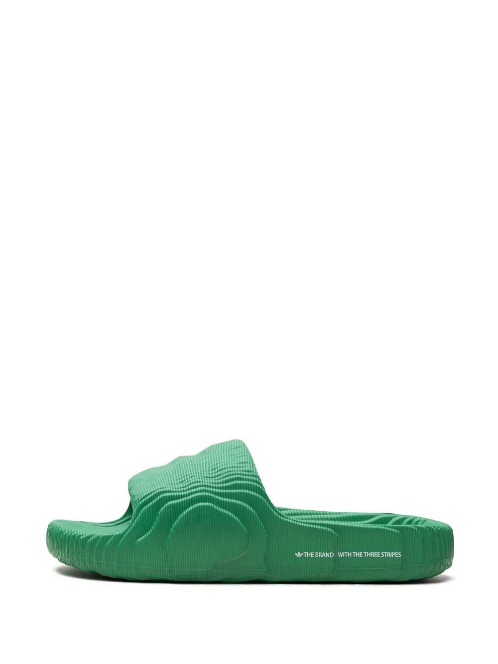 Shop Adidas Originals Adilette 22 "green" Slides In Grün