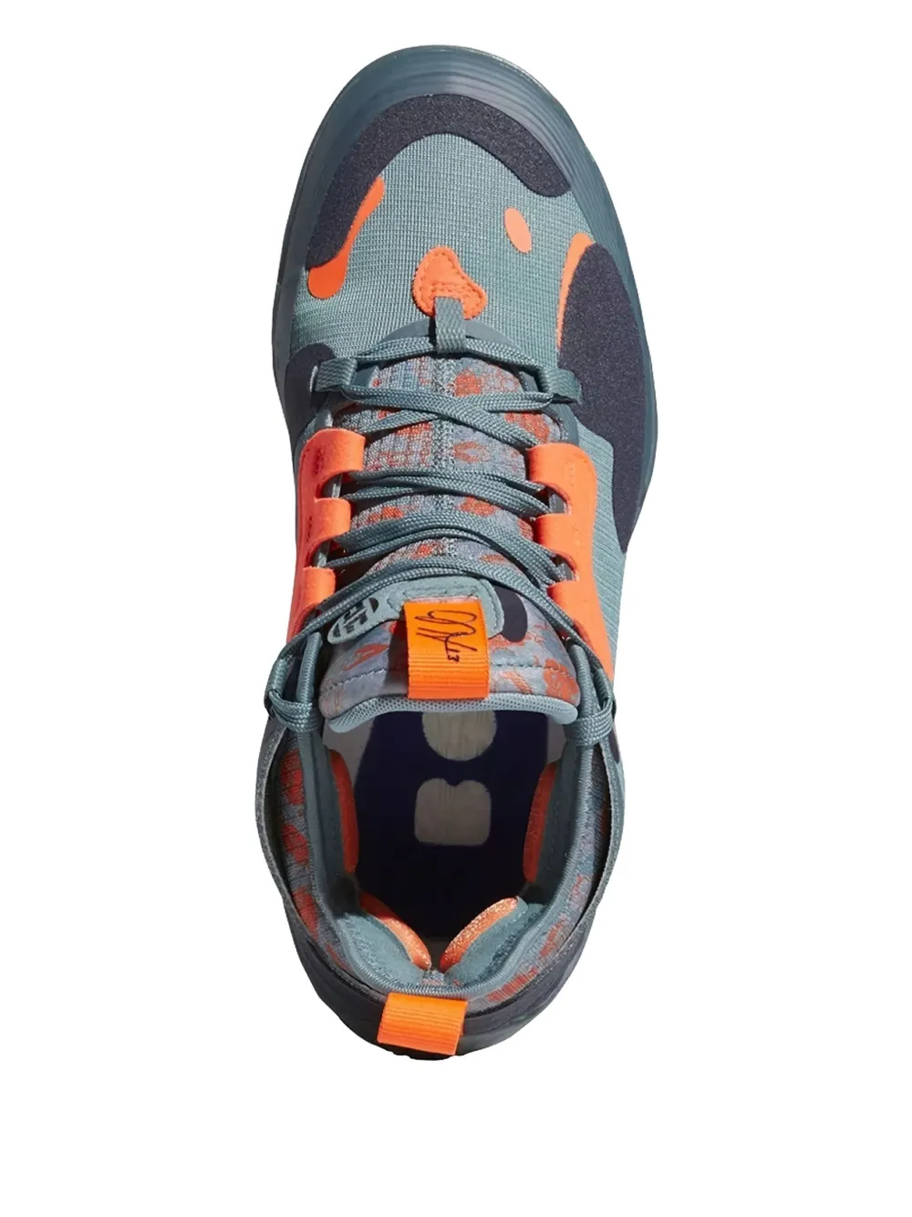 adidas Green Harden Vol. 5 "Futurenatural Floral" sneakers | Low-Tops | Image 2
