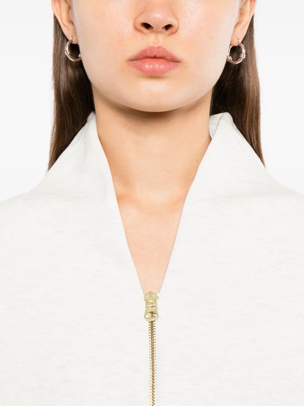 Varley Sweater met V-hals Beige