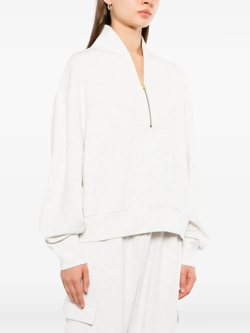  Varley Sudadera Davidson Con Cremallera - Neutro 