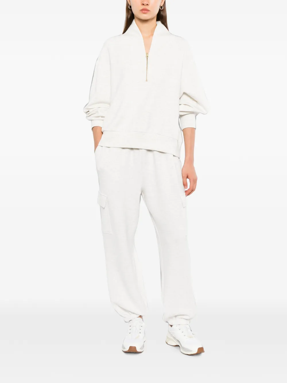  Varley Sudadera Davidson Con Cremallera - Neutro 