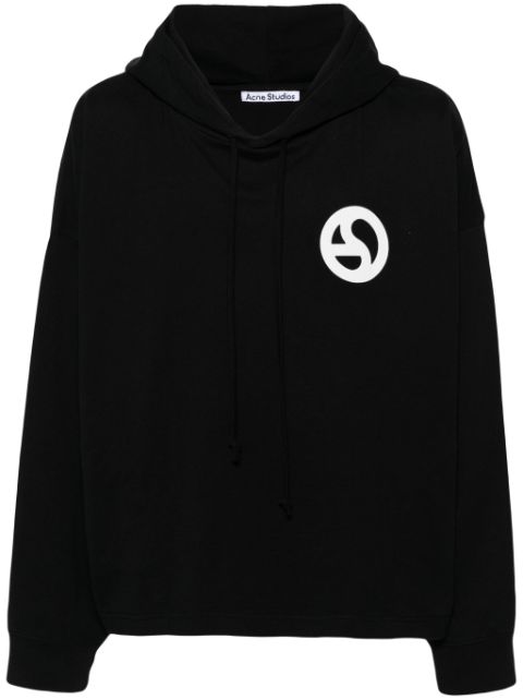 Acne Studios graphic-print cotton hoodie