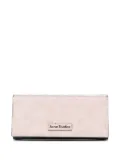 Acne Studios logo-patch leather wallet - Pink