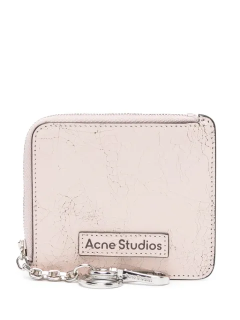 Acne Studios cartera con parche del logo