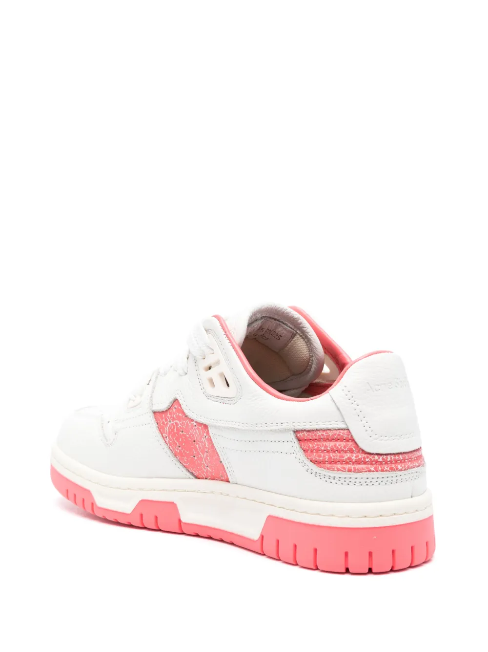 Acne Studios Low-top Leather Sneakers In White