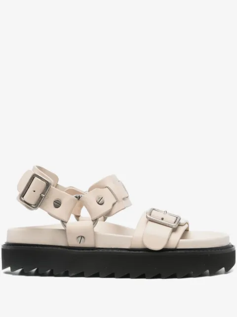 Acne Studios leather buckle sandals