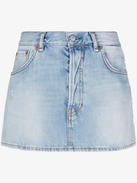 Acne Studios denim mini skirt