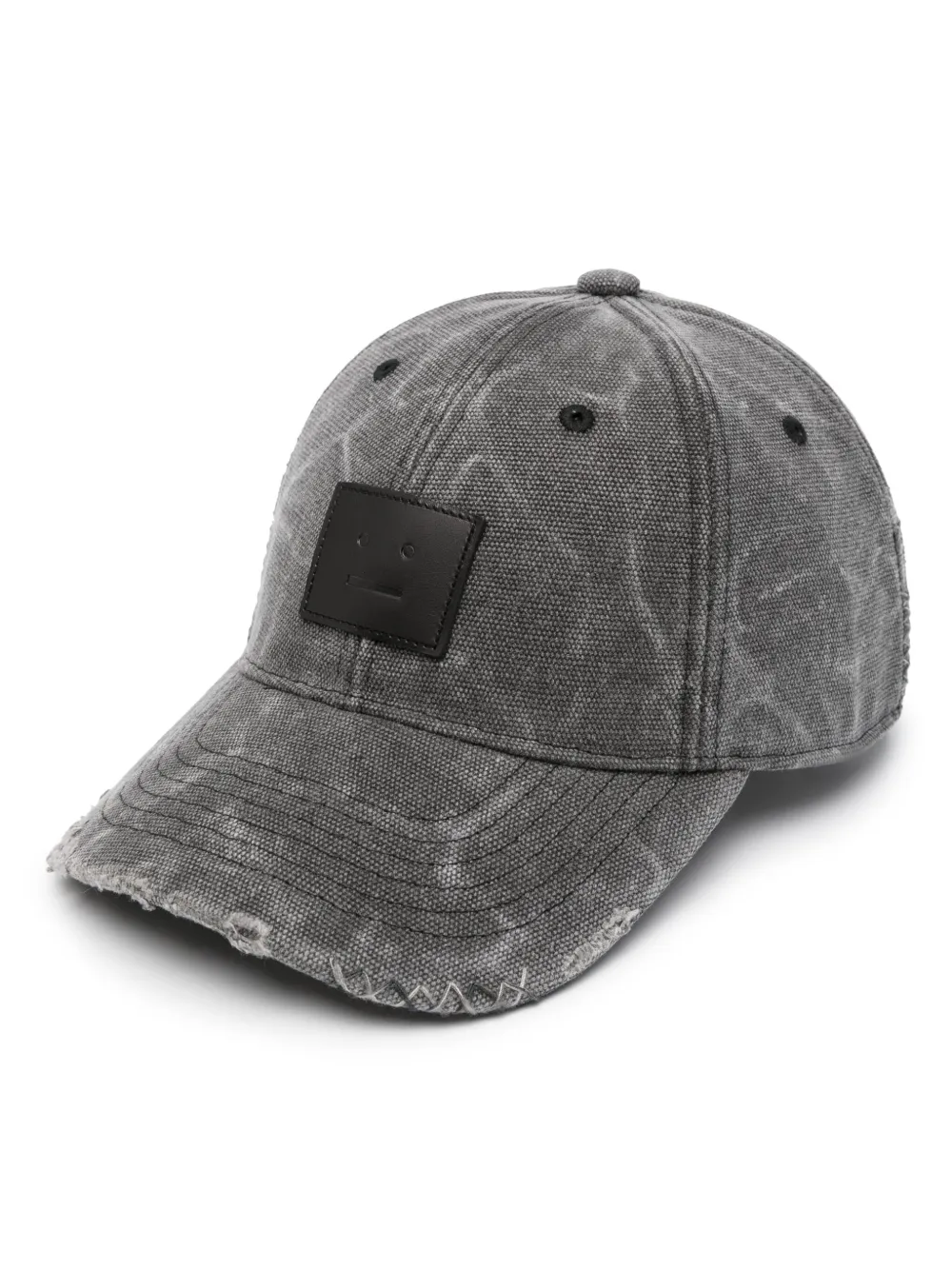 logo-appliqué cotton baseball cap