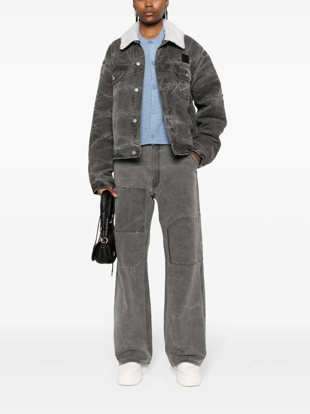 Photo inspiration: Picture Idea: Acne Studios Wide Leg Cotton Trousers