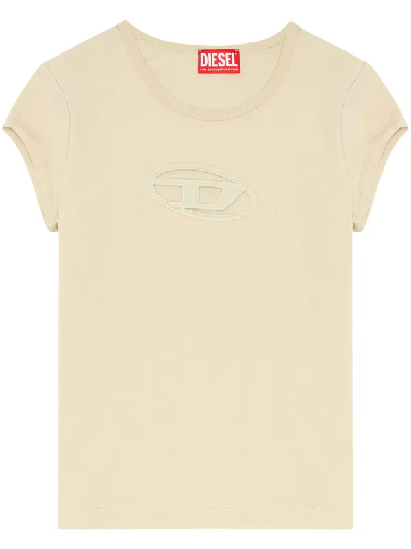 Diesel T-Angie cut-out Logo T-shirt - Farfetch