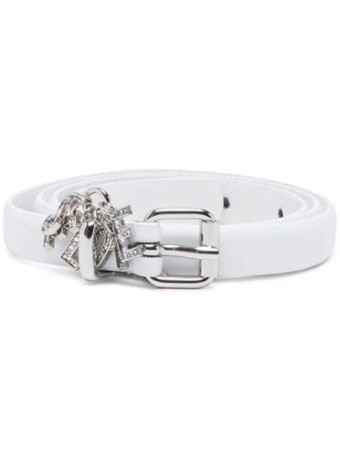 Diesel B-Charm-Loop leather belt Women