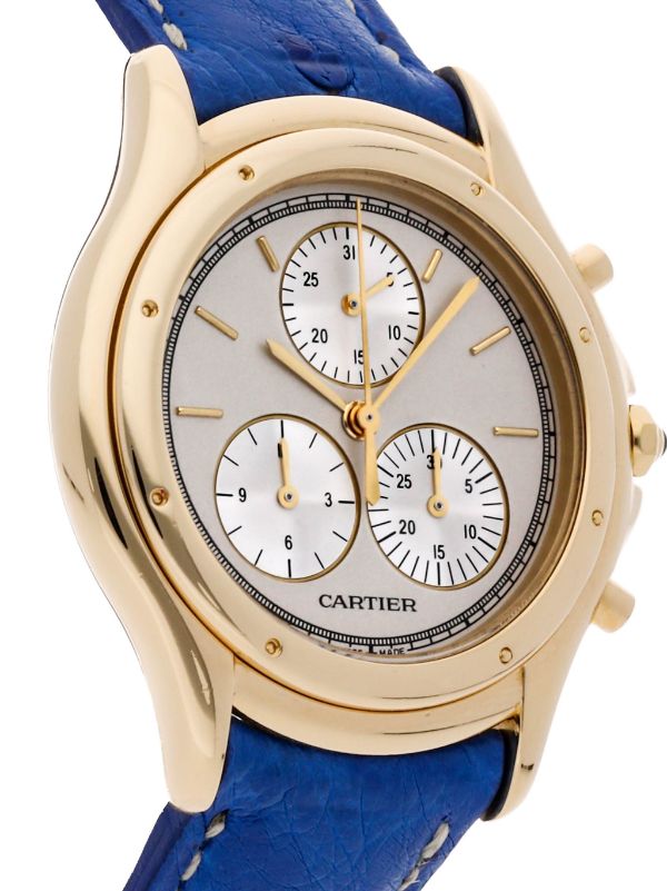 Cartier pre owned Cougar Chronograph 32mm Farfetch