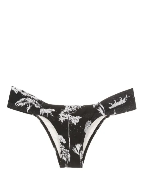 Lygia & Nanny Ritz graphic-print bikini bottoms
