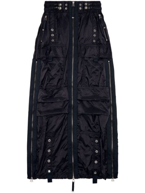 Diesel O-Crep cargo maxi skirt Women