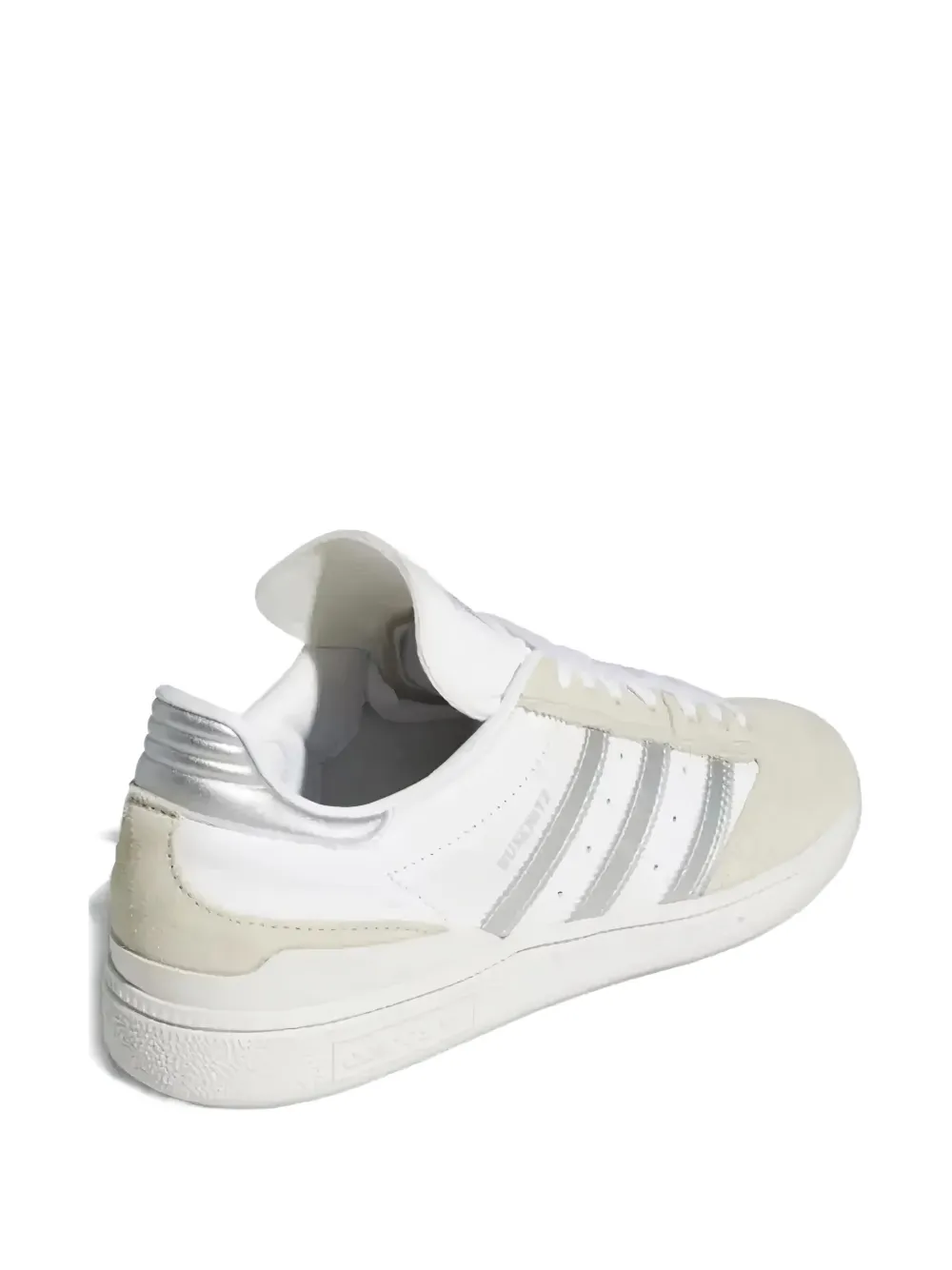 Adidas Originals Busenitz "white Silver Metallic" Sneakers In White