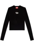 Diesel M-Valary logo-plaque top - Black