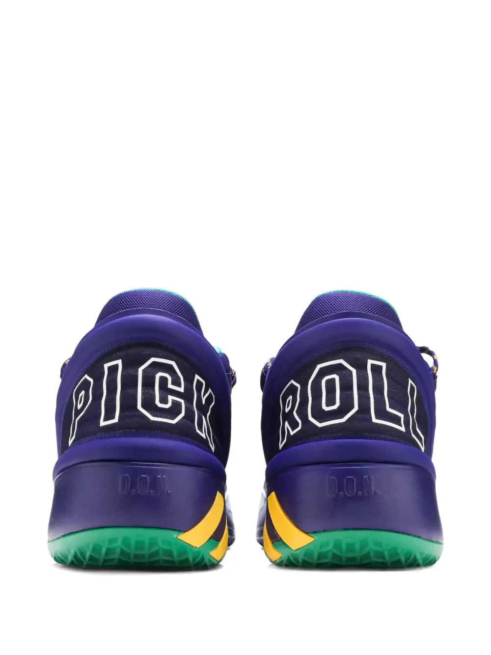 adidas D.O.N. Issue 2 "Throwback Utah Jazz - Team Collegiate Purple/Team Collegiate Gold" sneakers | Low-Tops | Image 2