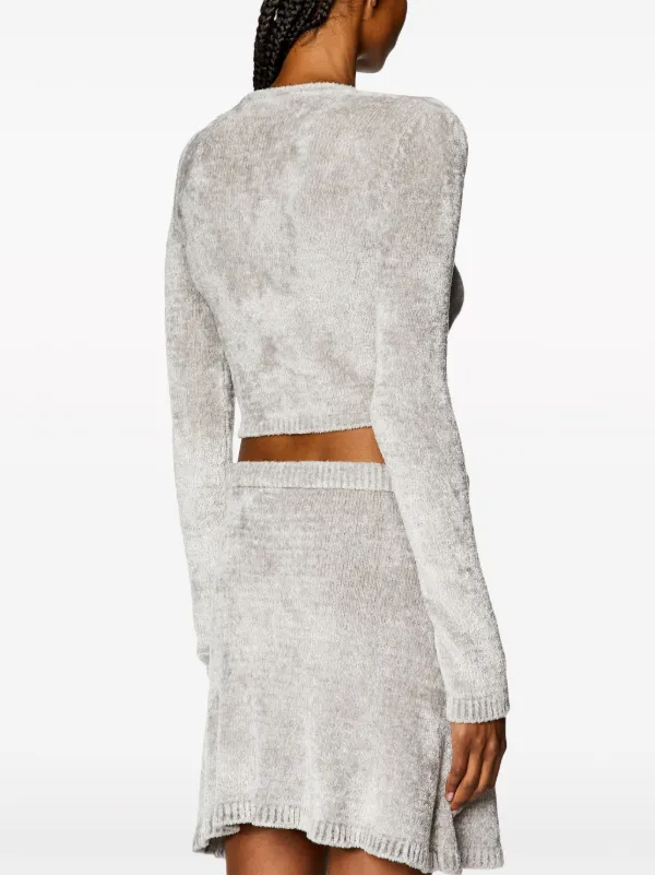 Diesel M-Cherry クロップドトップ | グレー | FARFETCH JP