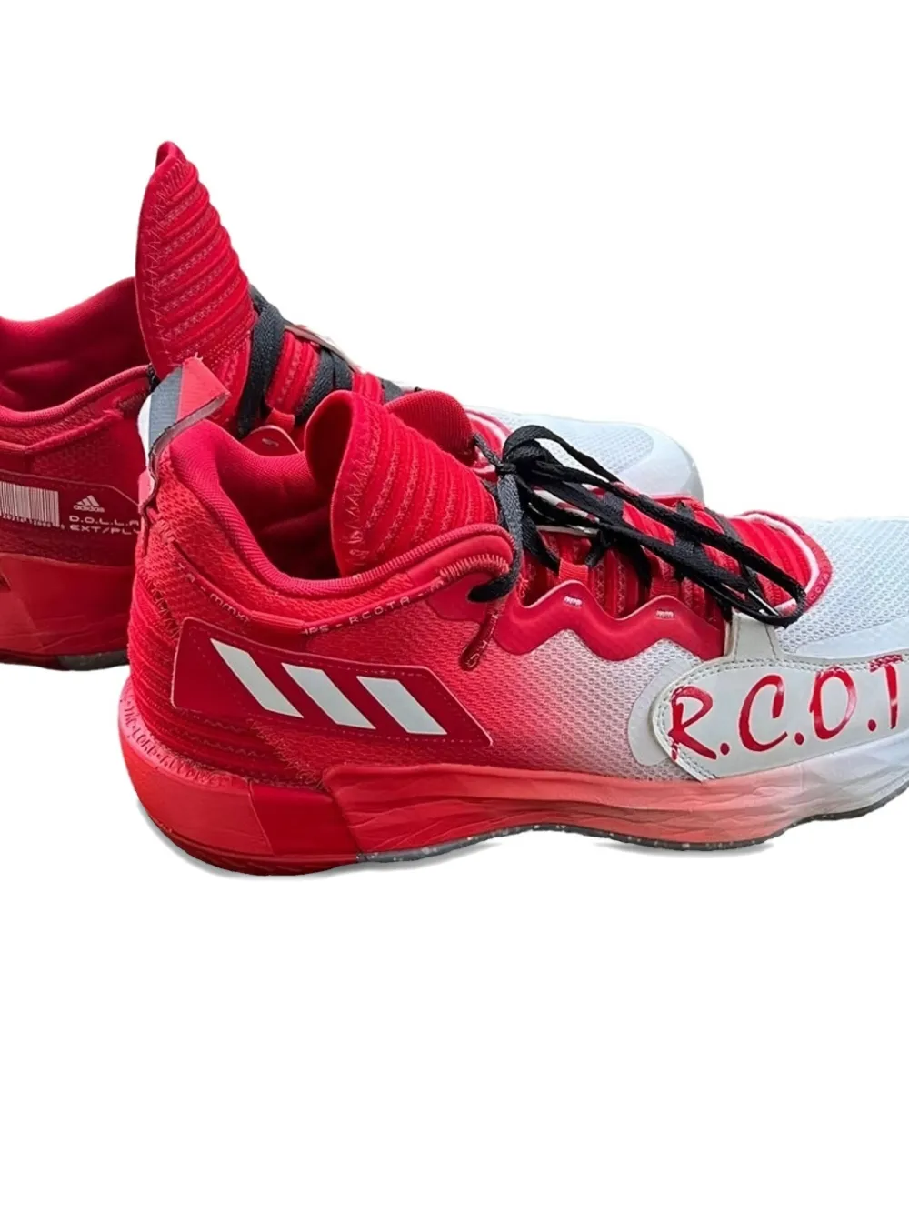adidas Dame 7 "Opponent Advisory Red" sneakers | Low-Tops | Image 2