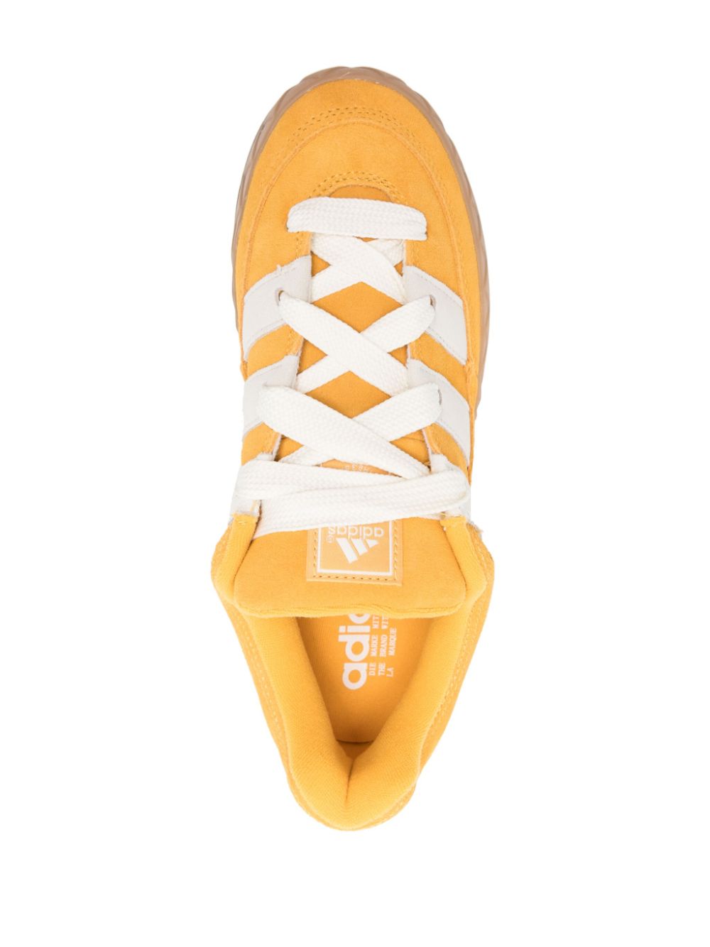 adidas Adimatic leather sneakers Yellow