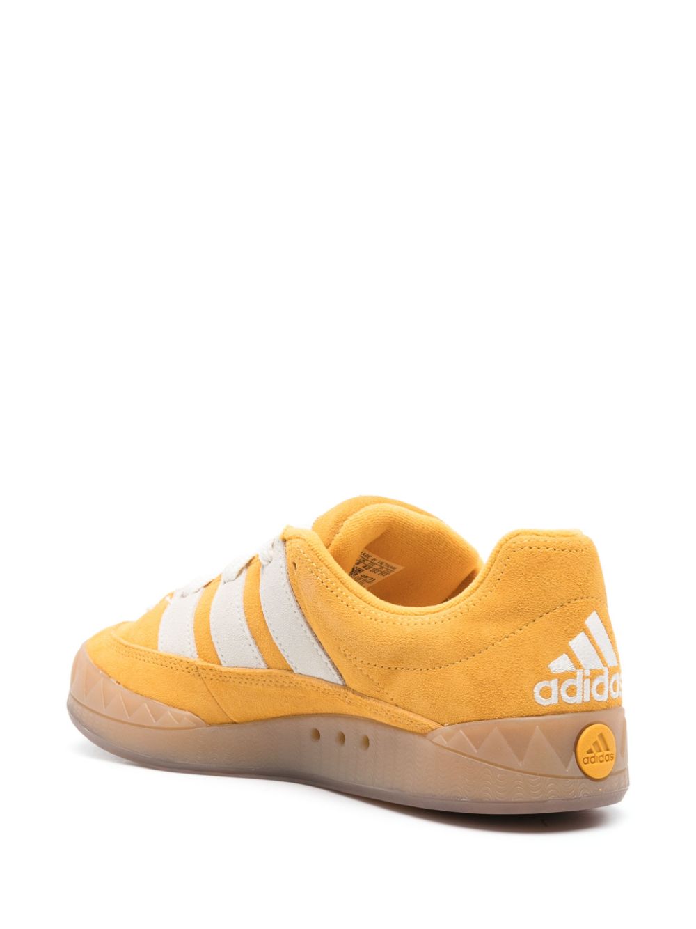 adidas Adimatic leather sneakers Yellow