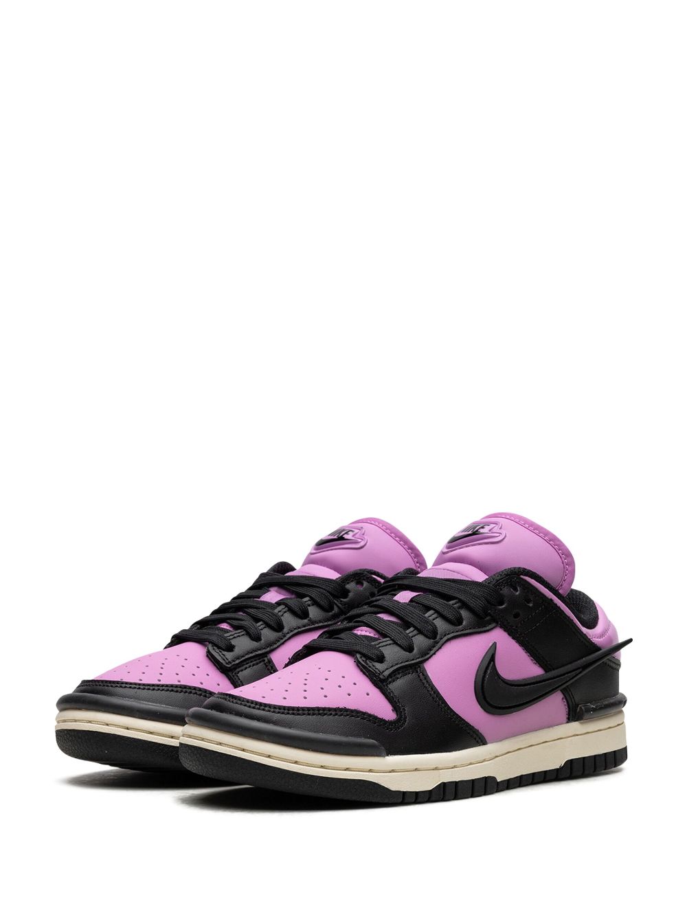 Shop Nike Dunk Low Twist "rush Fuchsia" Sneakers In Pink