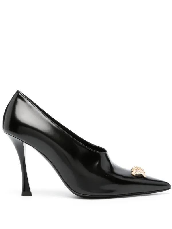 Givenchy crystal-embellished Pointed Pumps Black FARFETCH JO