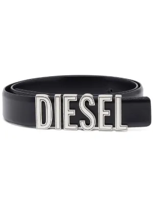 Diesel b-1dr w-crown crystal-embellished Buckle Belt | Brown