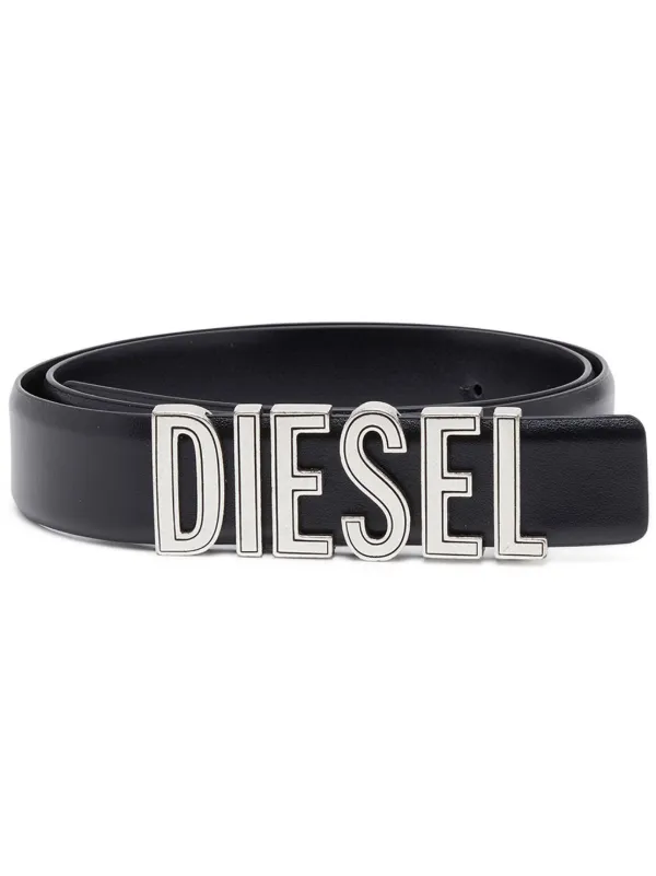 Diesel B Diesel Rivets Leather Belt Black FARFETCH AZ