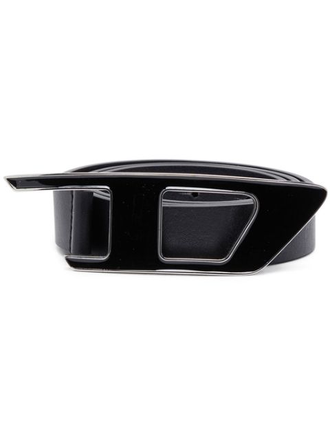 Diesel B-Dlogo II leather belt Women