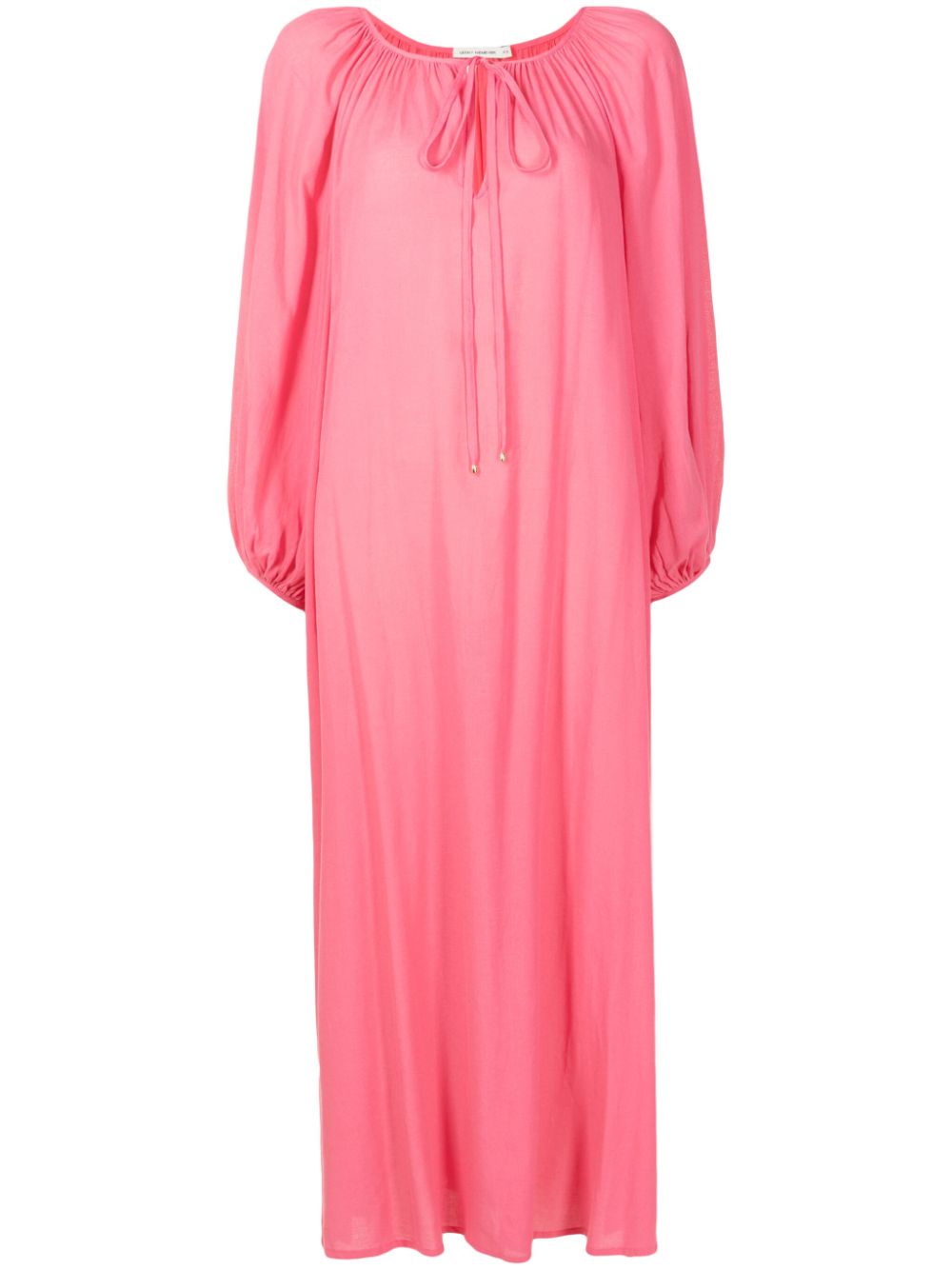 Lenny Niemeyer long-sleeve midi dress - Pink