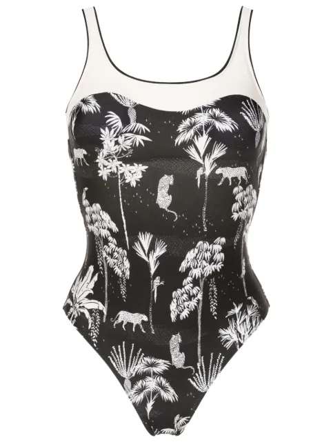 Lygia & Nanny Oceanic graphic-print one-piece