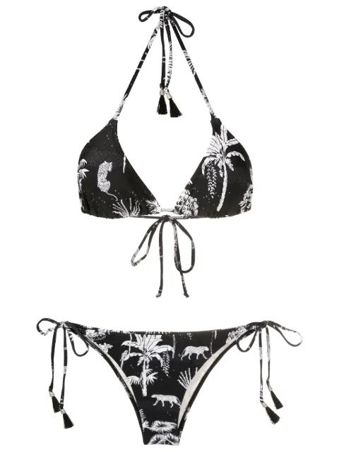 Lygia & Nanny bikini Maya con estampado gráfico