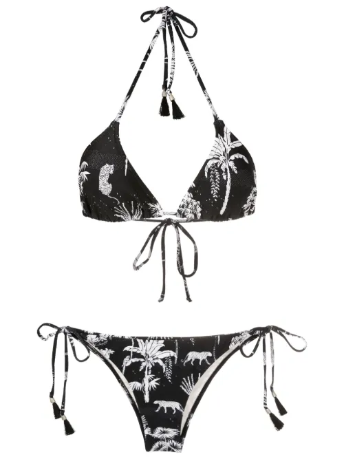 Bikini Maya à imprimé graphique - Lygia & Nanny - Modalova