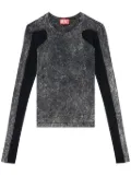 Diesel T-Lastek stonewashed top - Grey