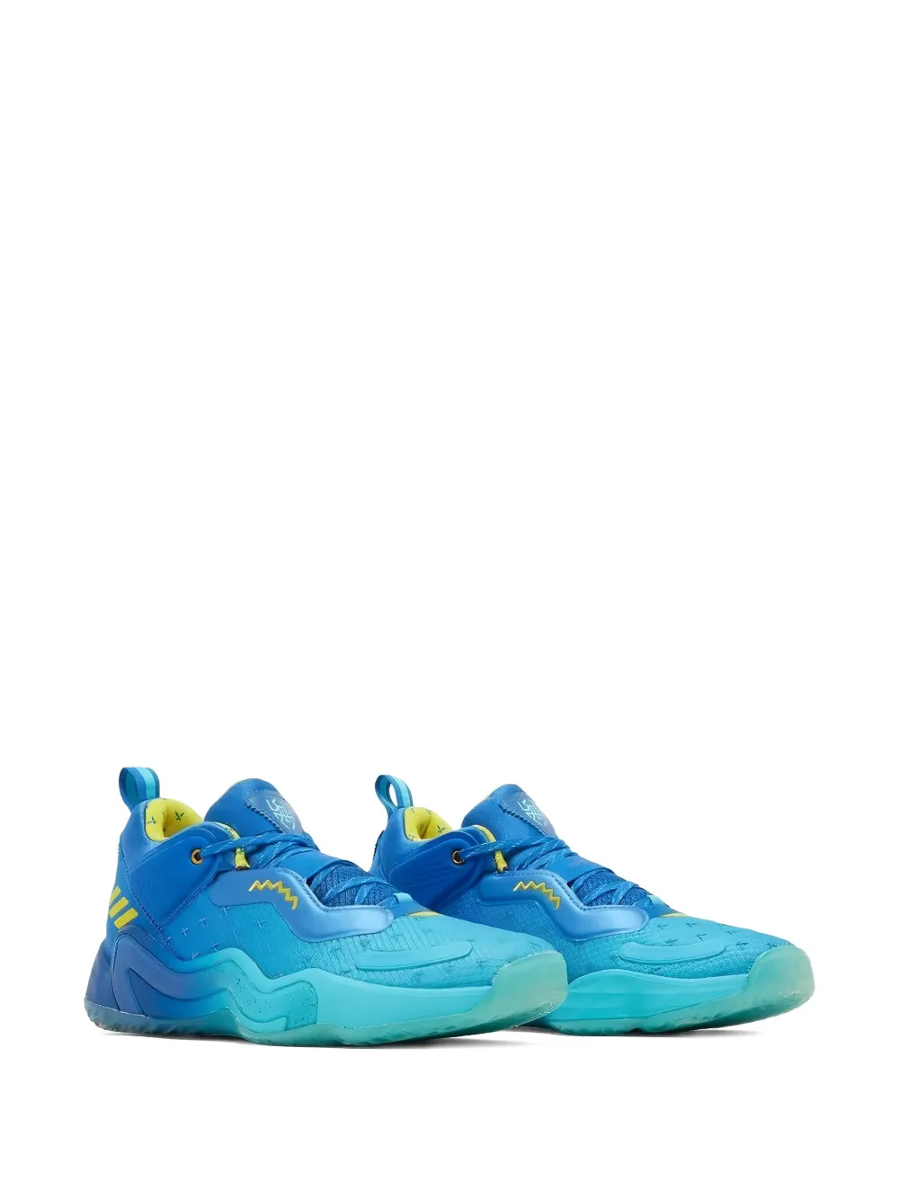adidas D.O.N. Issue #3 "Ninja Time In Blue" sneakers | Hi-Tops | Image 2