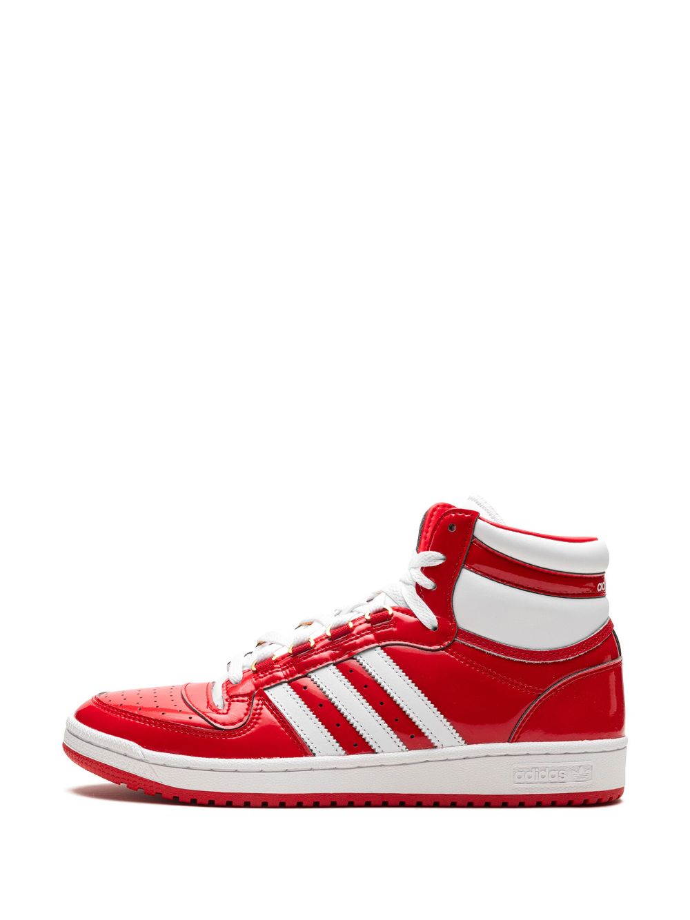 Red patent leather adidas online