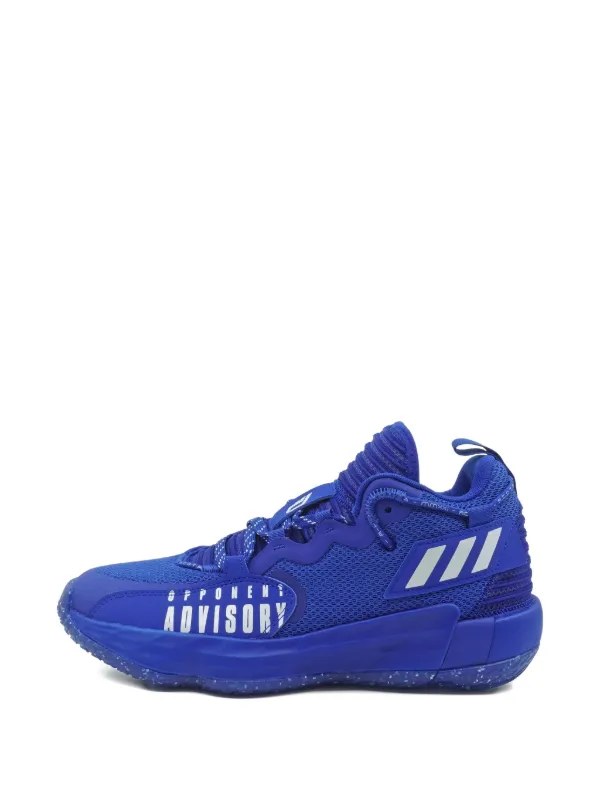 Adidas Dame 7 EXTPLY “Opponent Advisory” スニーカー | ブルー
