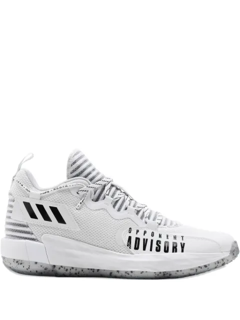 adidas Dame 7 EXTPLY "Opponent Advisory - Cloud White/Core Black/Cloud White" Sneakers