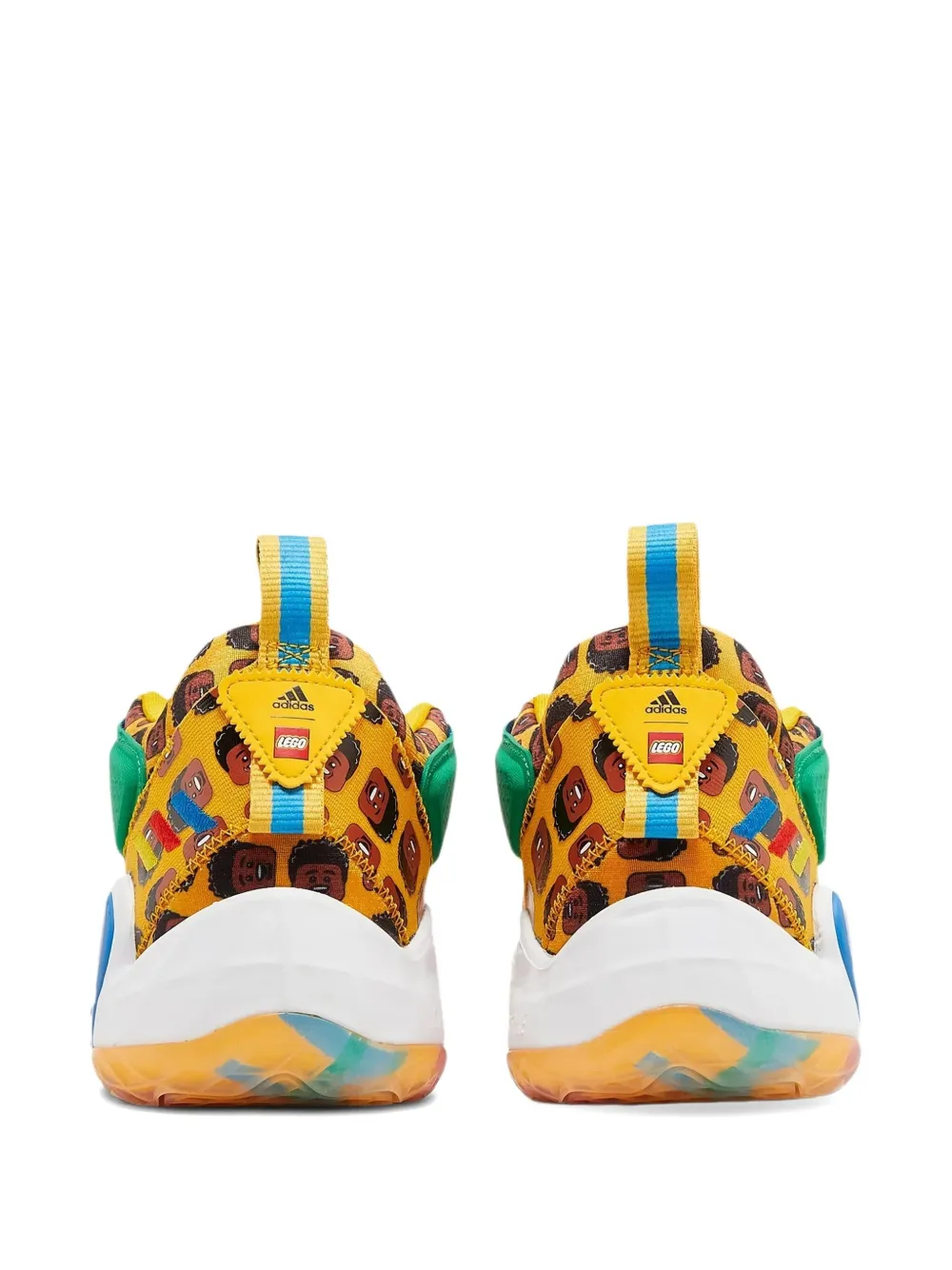 adidas x LEGO D.O.N. Issue #3 "Minifig - Yellow Spida" sneakers | Low-Tops | Image 2
