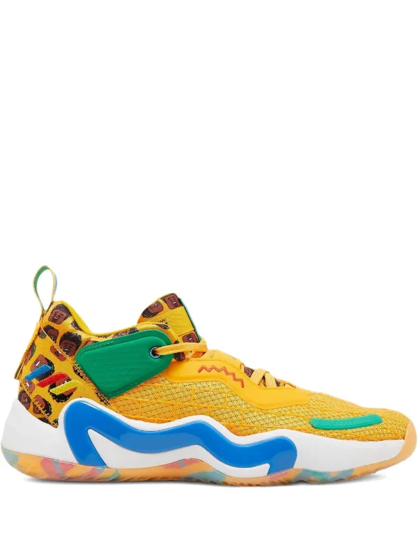 Adidas x LEGO Sneakers Issue #3 Minifig Yellow Spida