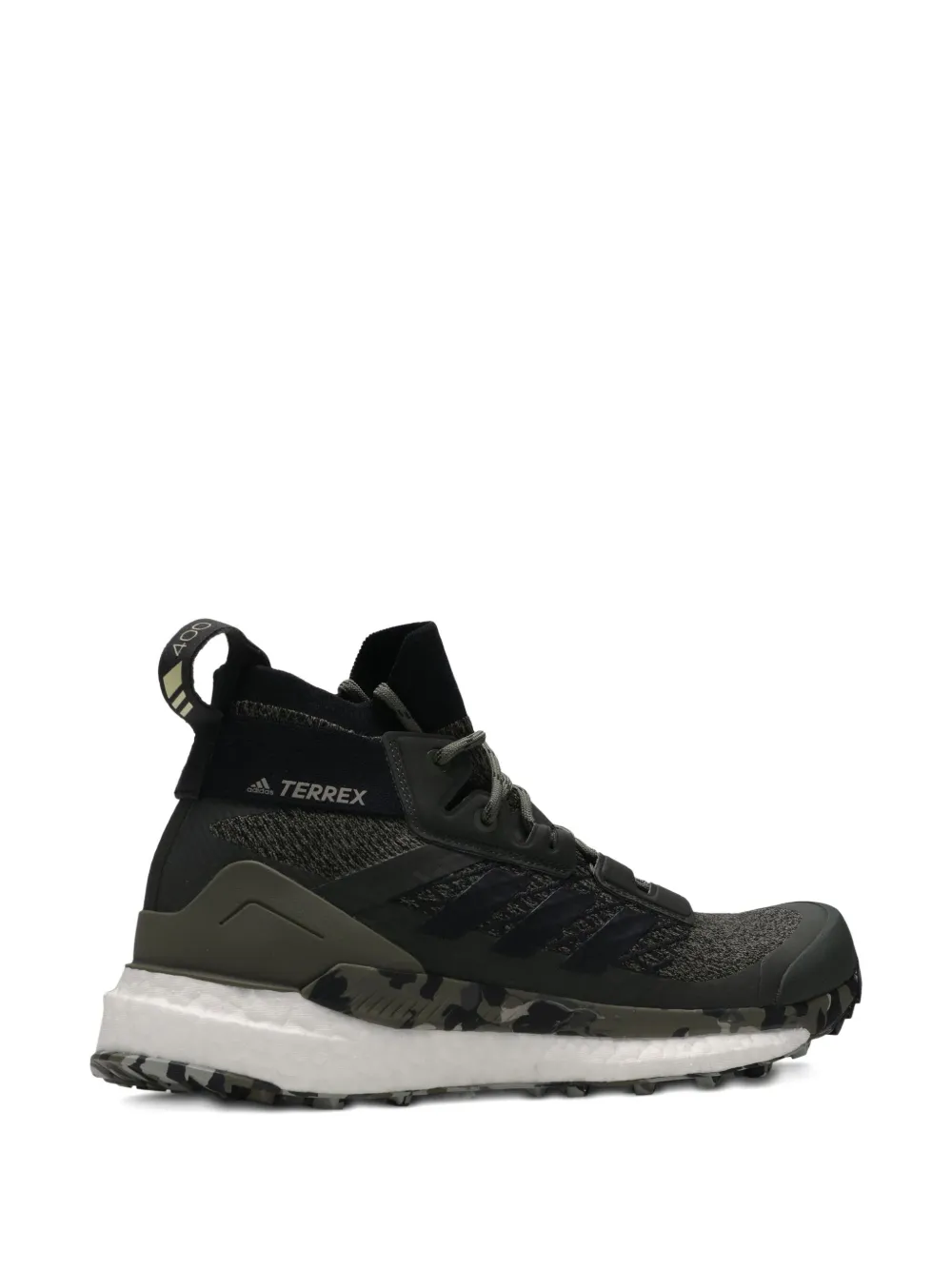 Adidas Originals Gore-tex Free Hiker "raw Khaki / Core Black / St Desert Sand" Sneakers In Black