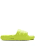 adidas Adilette 22 ""Solar Yellow"" slides - Green